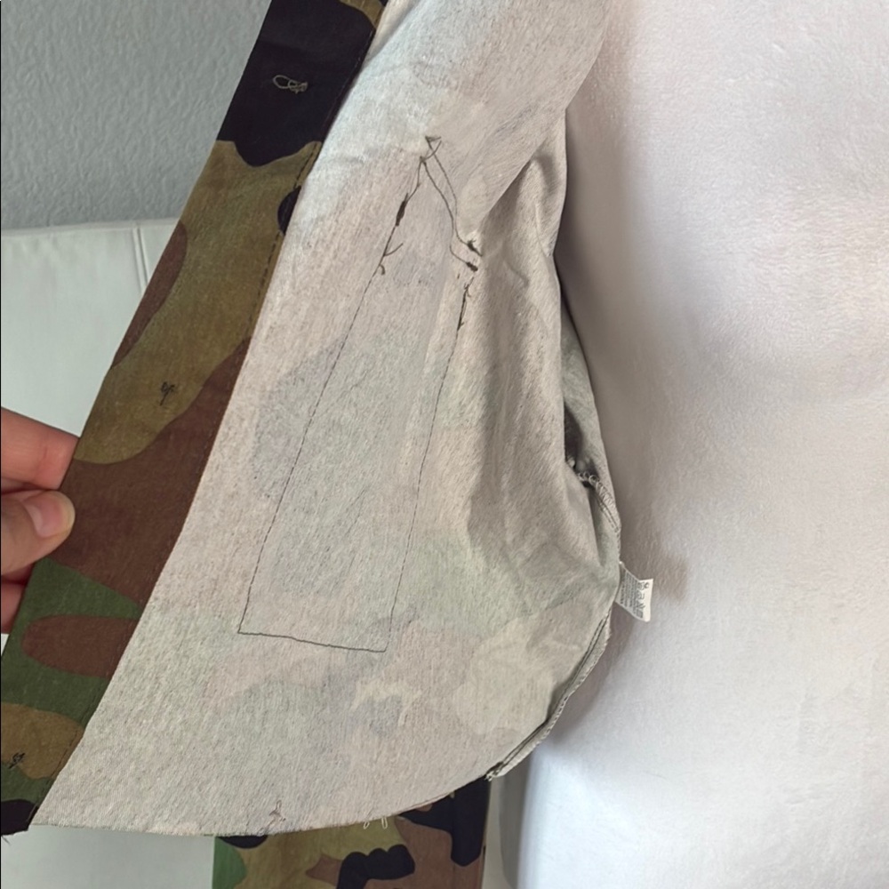 Country Gurl Camouflage Cropped Jacket - Picture 7 of 10